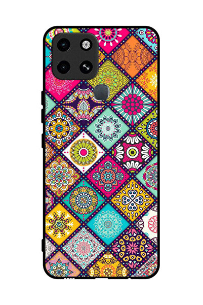 Covernex غطاء حماية لهاتف إنفينيكس سمارت 6 بنقشة ماندالا إسلامية