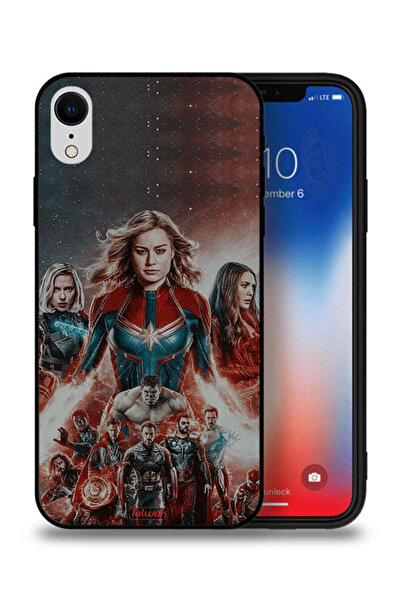 Tolwak غطاء حماية لجهاز Apple iPhone XR من Avengers
