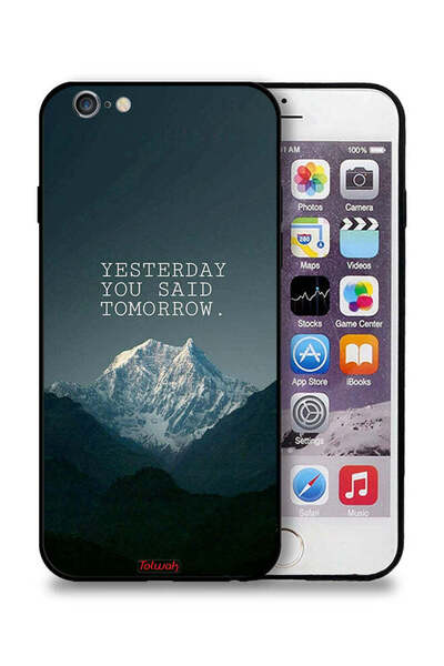 Tolwak جراب حماية لجهاز Apple iPhone 6/6s - أمس قلت غدًا