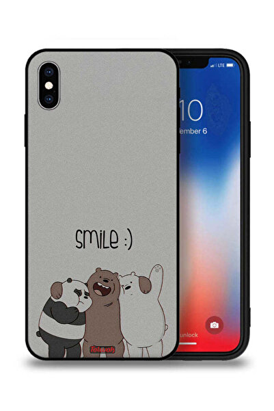 Tolwak جراب حماية لهاتف Apple iPhone XS Max بطبعة ابتسامة الأصدقاء