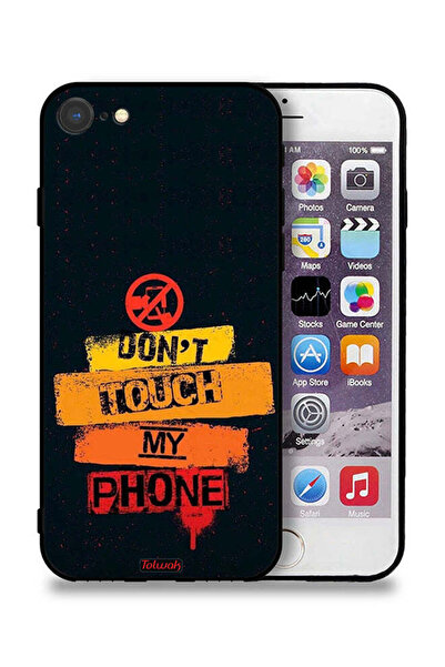 Tolwak جراب حماية لجهاز Apple iPhone SE (2020) - لا تلمس هاتفي