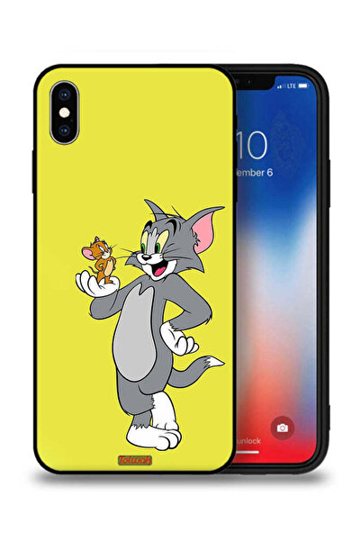Tolwak جراب حماية لجهاز Apple iPhone XS بتصميم توم وجيري