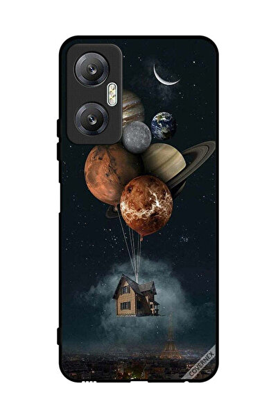 Covernex غطاء حماية لهاتف Infinix Hot 20 - Balloon Planets Takes Home