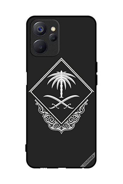 Covernex غطاء حماية لهاتف Realme 9i 5G، لافتة وطنية سعودية