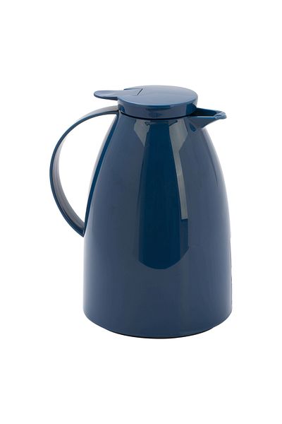 Invıcta Dishwasher Safe Coffee Pot with Trigger and Ergonomic Handle Black 1 Liter