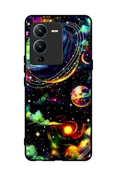 Covernex غطاء حماية لهاتف فيفو V25 برو - نباتات زحل