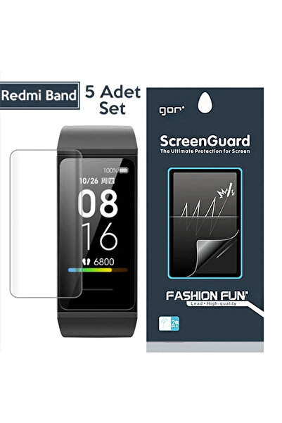CT STONES Gor Mi Band 5-4 Smart Wristband Screen Protector 5 Piece Set-(5775)