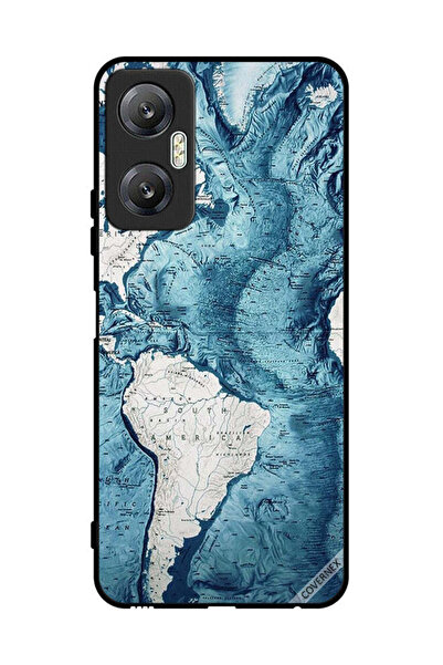 Covernex غطاء حماية لهاتف Infinix Hot 20 Map Art