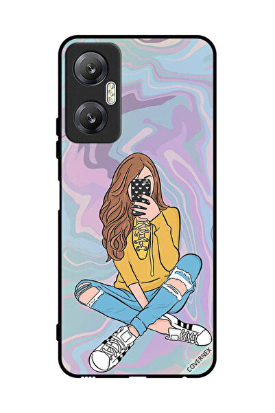 Covernex غطاء حماية لهاتف Infinix Hot 20 صورة فتاة تلتقط صورة