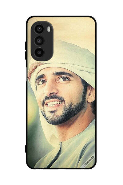 Covernex غطاء حماية لهاتف موتورولا موتو جي 82 - شيخ حمدان مبتسمًا