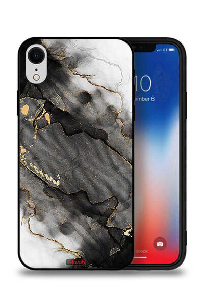 Tolwak غطاء حماية رخامي لامع لهاتف Apple iPhone XR