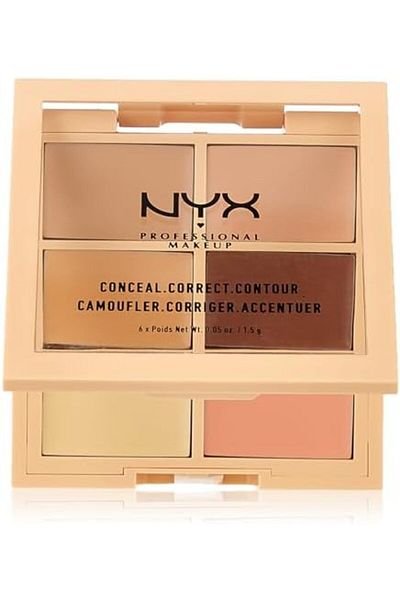 NYX Professional Makeup NYX PROFESSIONAL MAKEUP Conceal, Correct, Contour Palette, Light 01