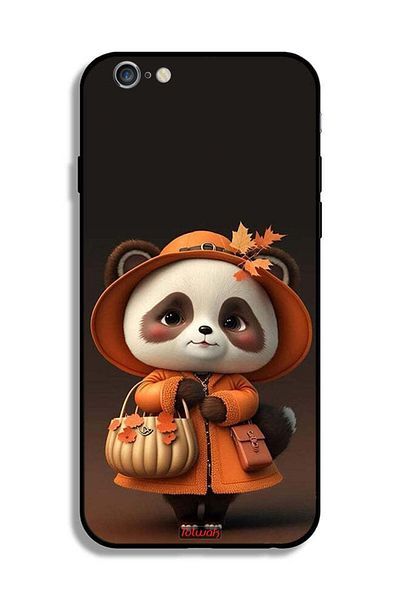 Tolwak Apple iPhone 6 Plus/6s Plus Protective Case Cute Panda Lady Style