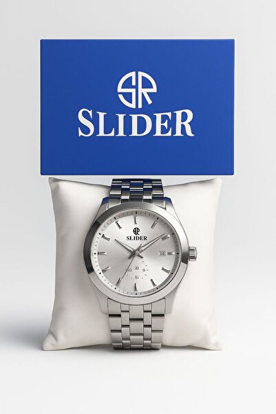 essentialneedsforall SLIDER Chronograph – Water-Resistant Stainless Steel Luxury Watch
