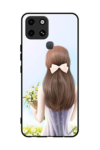 Covernex غطاء حماية لهاتف إنفينيكس سمارت 6 فتاة جميلة