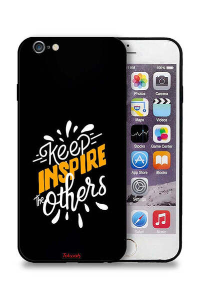 Tolwak جراب حماية لهاتف Apple iPhone 6 Plus/6s Plus - حافظ على إلهام الآخرين