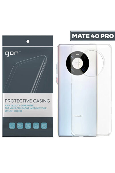 toyigoo Gor Huawei Mate 40 Pro Case Camera Protected Transparent Silicone Cas...