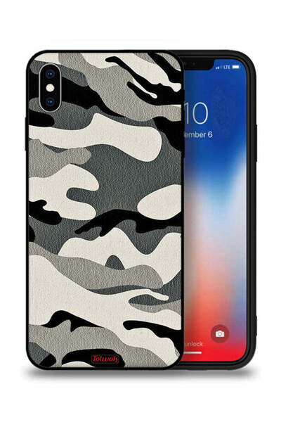 Tolwak غطاء حماية مموه لهاتف Apple iPhone XS Max