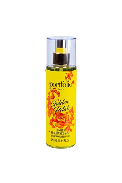 Portfolio رذاذ عطري فاخر من جولدن بيتالز للنساء 250 مل