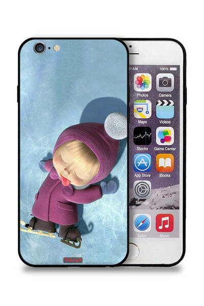 Tolwak غطاء حماية لطيف على شكل دمية لهاتف آيفون 6/6s من آبل