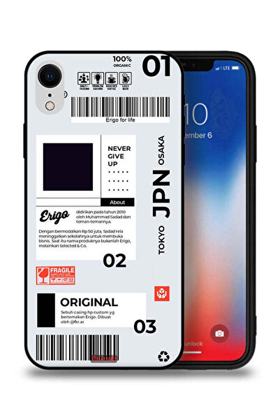 Tolwak جراب حماية لجهاز Apple iPhone XR - ملصق ياباني