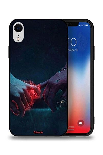 Tolwak غطاء حماية لجهاز Apple iPhone XR - يدان محترقتان