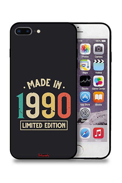 Tolwak غطاء حماية لجهاز Apple iPhone 7 Plus، إصدار محدود، صنع في عام 1990