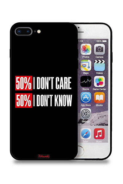 Tolwak جراب حماية لجهاز Apple iPhone 7 Plus لا يهمني