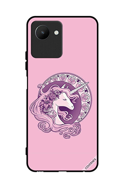 Covernex غطاء حماية لهاتف Realme C30s - فن يونيكورن
