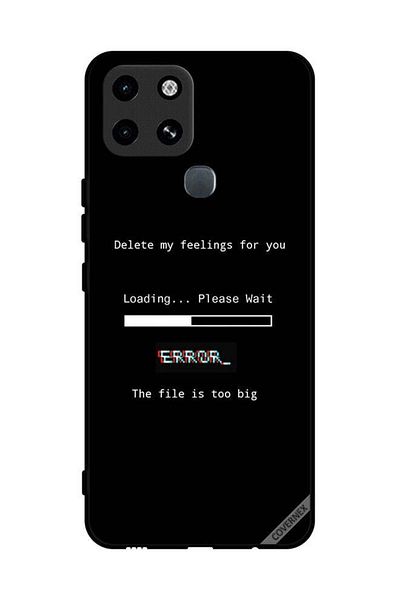 Covernex غطاء حماية لهاتف Infinix Smart 6 - خلفية شاشة حذف مشاعري تجاهك