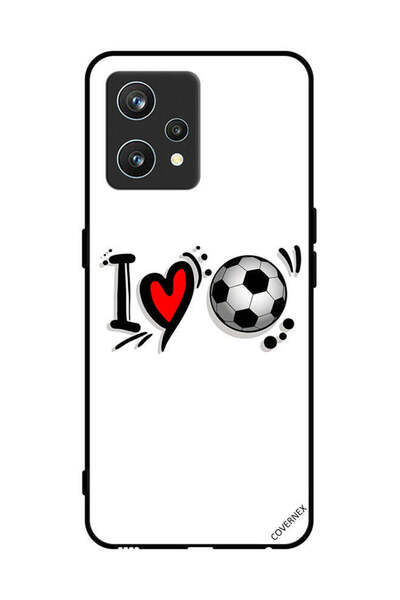 Covernex غطاء حماية لهاتف Realme 9 Pro Plus I Love Football
