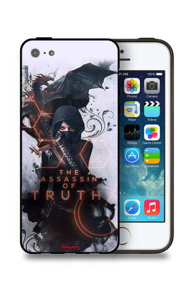 Tolwak غطاء حماية لجهاز Apple iPhone 5/5s/SE - قاتل الحقيقة