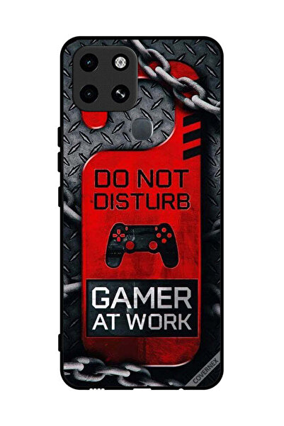 Covernex غطاء حماية لهاتف Infinix Smart 6 Gamer At Work Wallpaper
