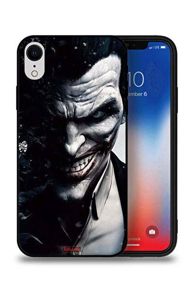 Tolwak غطاء حماية لجهاز Apple iPhone XR بتصميم نصف وجه الجوكر