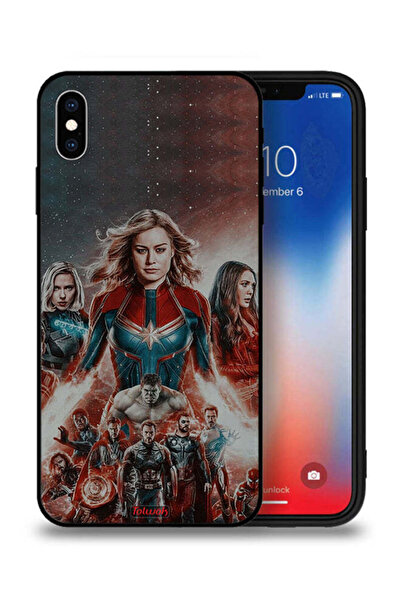 Tolwak Apple iPhone XS Max Protective Case Avengers