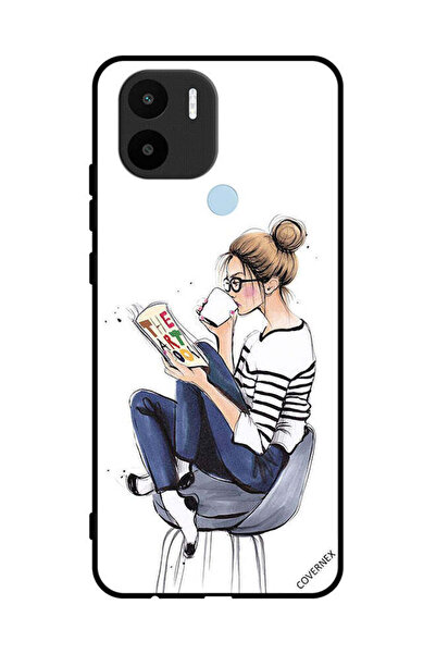 Covernex غطاء حماية لهاتف شاومي ريدمي A1 بلس - قراءة كتاب الفن