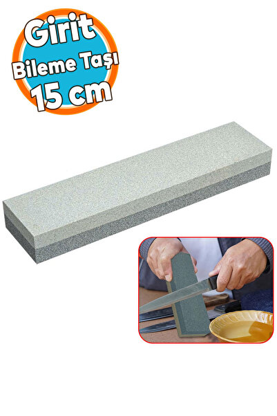 NZB Bileme Taşı 15 cm Bıçak Balta Testere Nacak Satır Keskinleştirme Girit Ta...