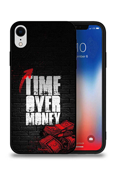 Tolwak جراب حماية لجهاز Apple iPhone XR - الوقت على المال