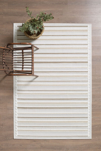 venucci home & living Mila Naturel Halı Jüt Modern Hasır Kilim Oturma Odası S...