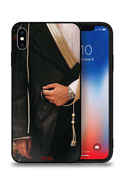 Tolwak غطاء حماية لجهاز Apple iPhone XS Max بتصميم عربي