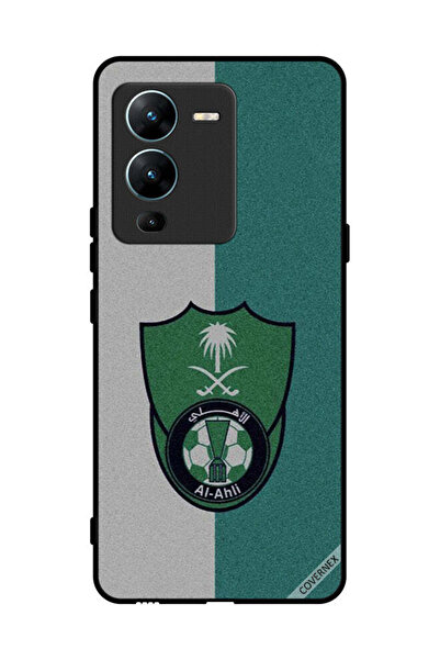 Covernex غطاء حماية لهاتف فيفو V25 برو - نادي الأهلي السعودي