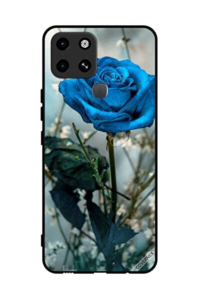 Covernex غطاء حماية لهاتف إنفينيكس سمارت 6 - أزرق وردي