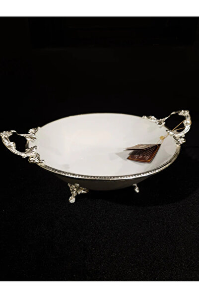 ROY KING Royking Lımoges Footed Round Bowl 36*28*15cm