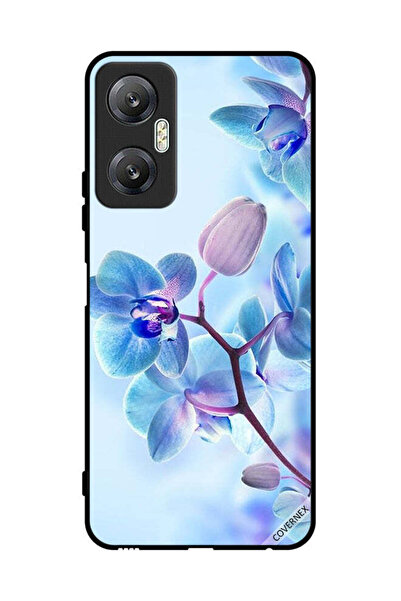 Covernex غطاء حماية لهاتف Infinix Hot 20 بنقشة زهور الأوركيد