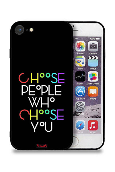 Tolwak جراب حماية لجهاز Apple iPhone SE (2022) اختر الأشخاص الذين يختارونك