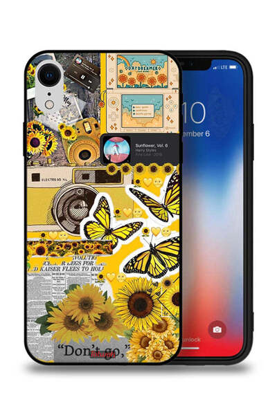 Tolwak جراب حماية لجهاز Apple iPhone XR مع اقتباسات وملصقات