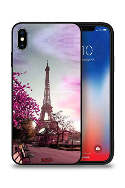 Tolwak غطاء حماية لجهاز Apple iPhone XS بتصميم برج إيفل