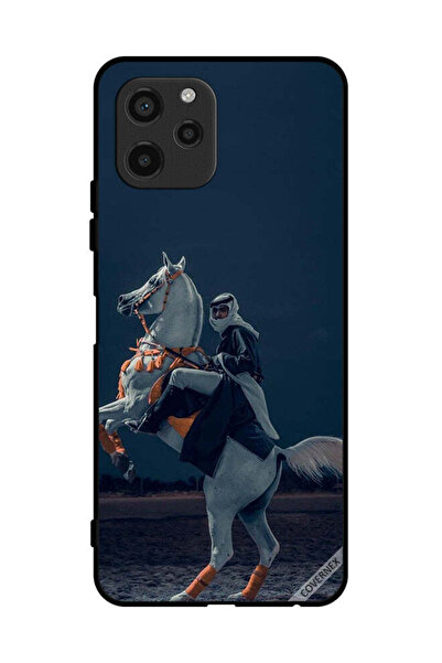 Covernex غطاء حماية لهاتف هواوي نوفا Y61 - شاب على حصان