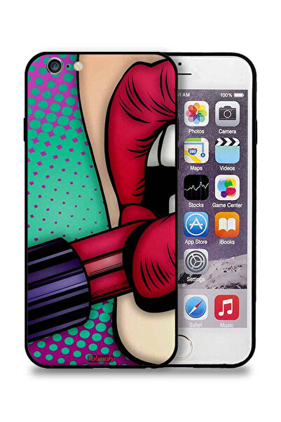 Tolwak غطاء حماية أحمر شفاه لجهاز Apple iPhone 6 Plus/6s Plus
