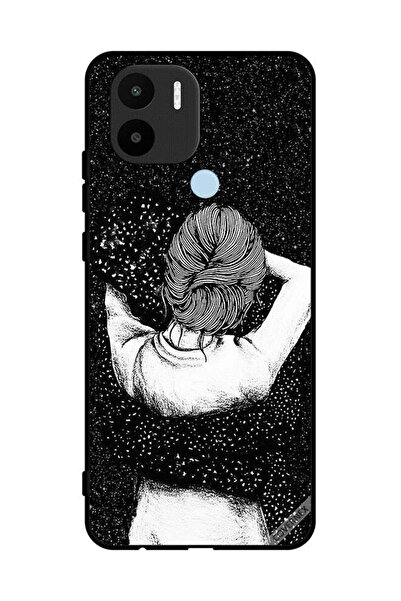 Covernex غطاء حماية لهاتف شاومي ريدمي A1 بلس - فتاة ذات خيال ليلي